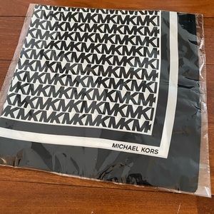 Michael Kors Silk Scarf Face Mask Covering NEW